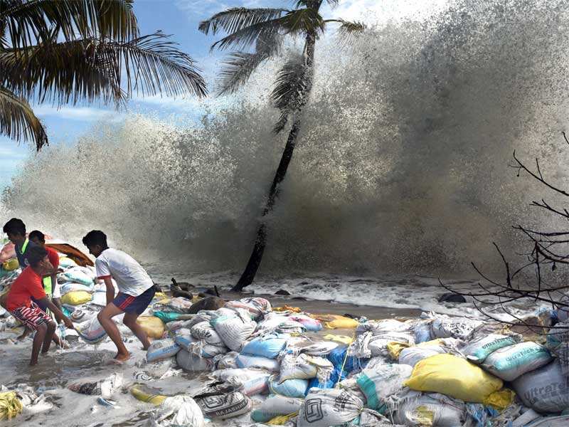 Watch: Sea turns rough along Kerala coast as South West monsoon intensifies
