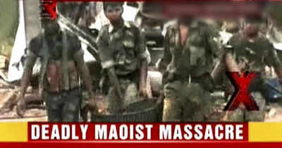 Naxals hit bus, 35 killed