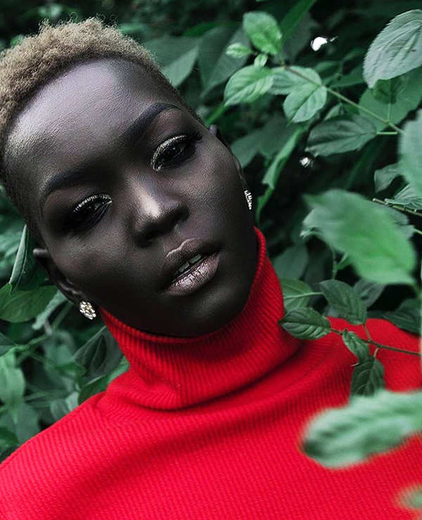 Sudanese model Nyakim Gatwech dubbed as ‘Queen of the Dark’ becomes the ...