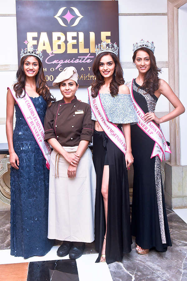 fbb Femina Miss India 2017 winners visit Fabelle