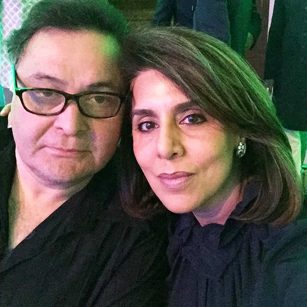 Take a look at candid photos of Neetu Kapoor as she celebrates her birthday with family