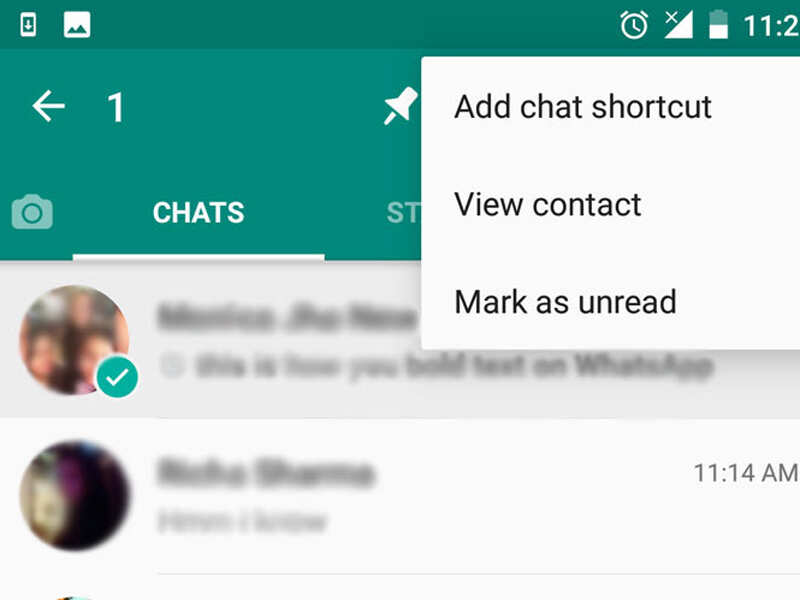 Add conversation shortcuts