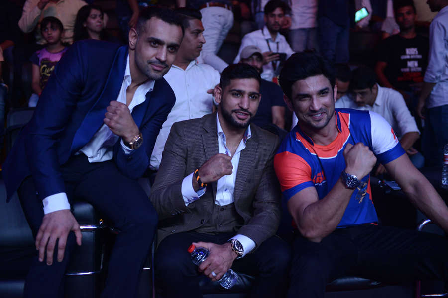 Celebs at Super Boxing League