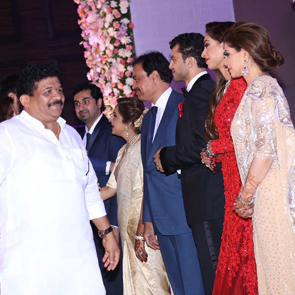 Dilip Vengsarkar's daughter's wedding reception