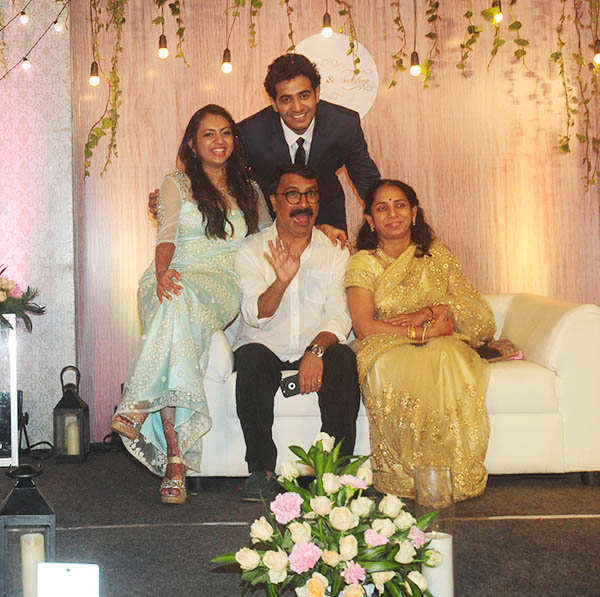 Director VK Prakash's daughter's wedding reception