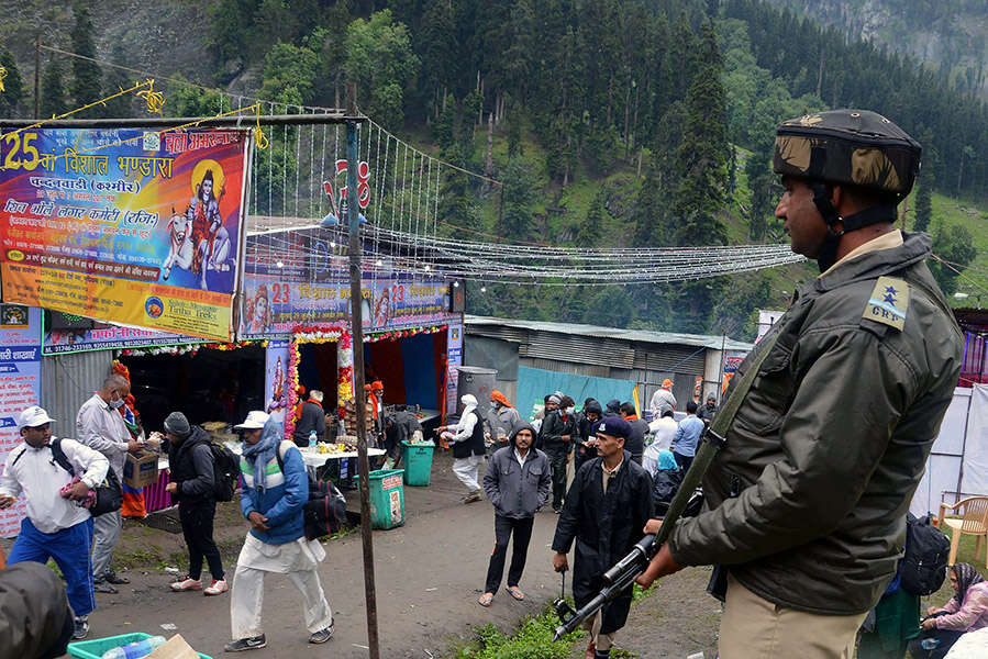 Terror attack on pilgrims of the Amarnath Yatra in Anantnag