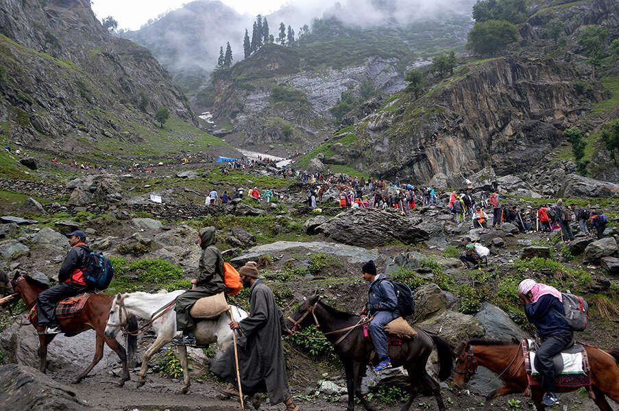 Terror attack on pilgrims of the Amarnath Yatra in Anantnag