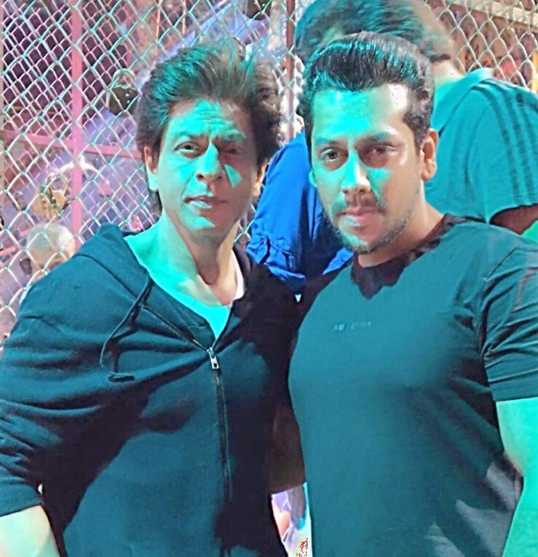 Parvez Kazi with SRK