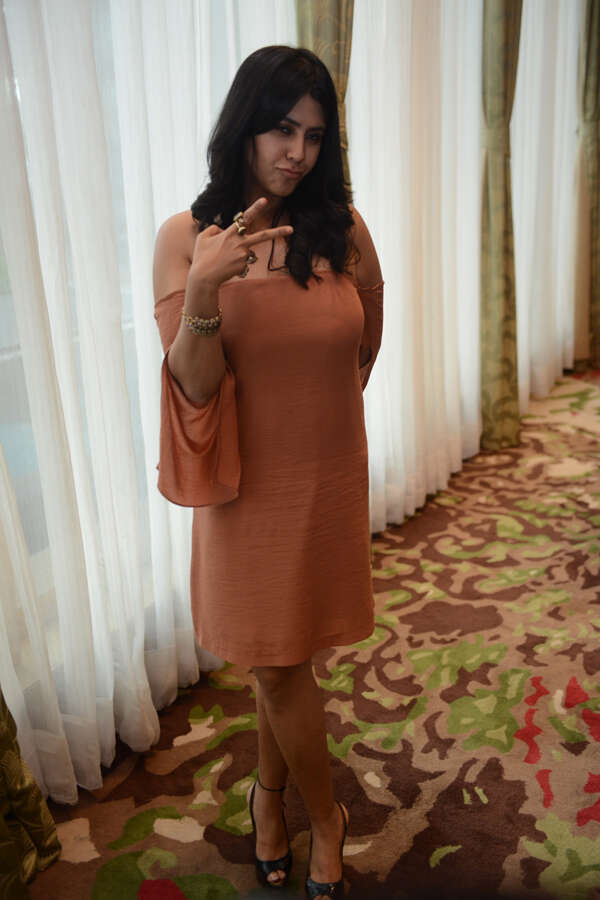 Ekta Kapoor poses for the camera