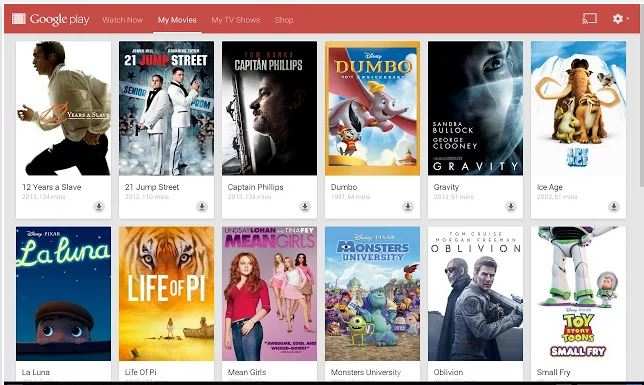 Google play movies 4k upgrade