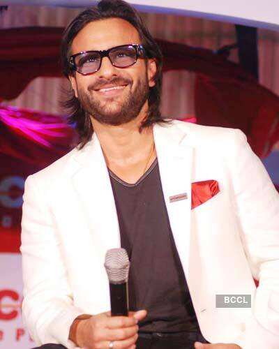 Saif at mobile launch