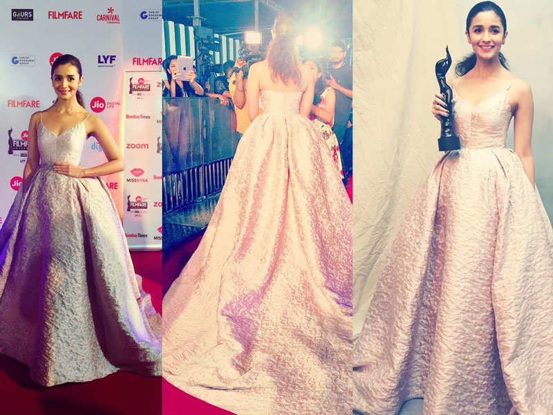 When blushing pink complemented Alia’s Filmfare win