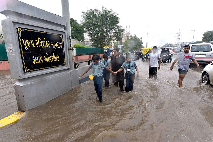 Photo story: Flood crisis deepens in several parts of India