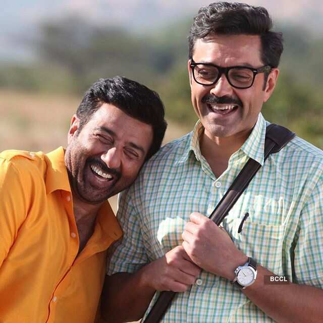 Sunny Deol with Bobby Deol