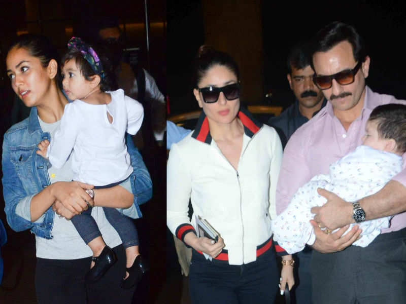 Airport Fashion 101: Kareena Kapoor, Mira Kapoor and Shah Rukh Khan spotted