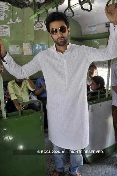 Ranbir 'train'ed in 'Raajneeti'