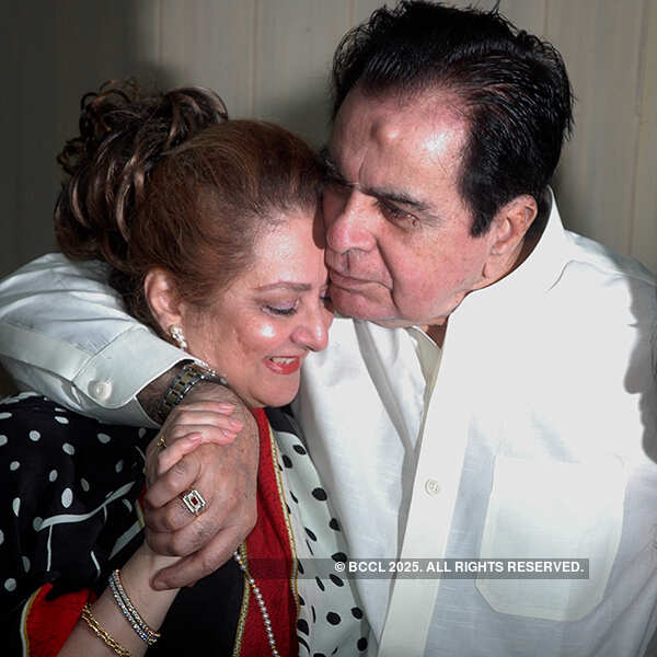 Dilip Kumar and Saira Banu
