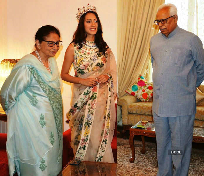 Sana Dua meets the Governor of Jammu & Kashmir