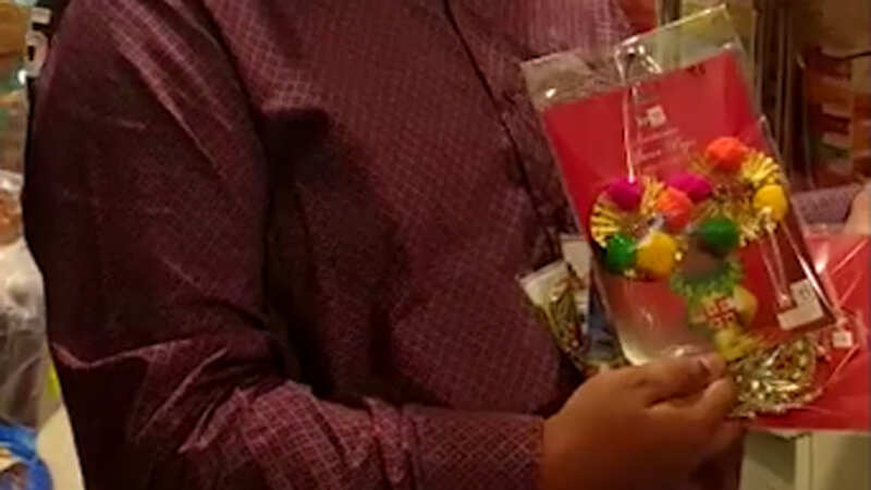 Baahubali & fidget spinners inspired rakhis in Delhi markets
