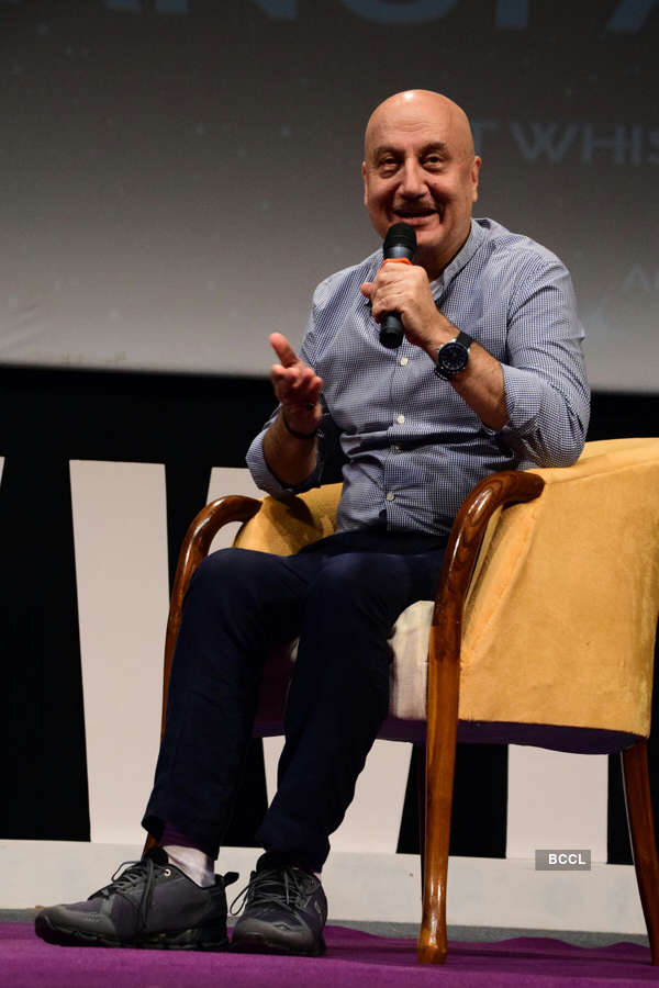 Anupam Kher at Whistling Woods