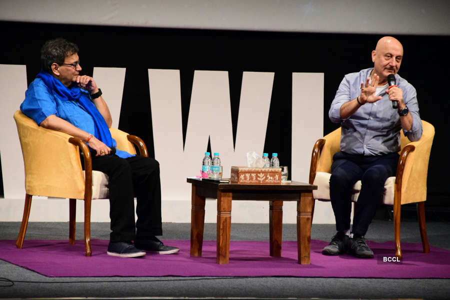 Anupam Kher at Whistling Woods