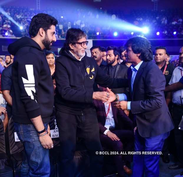 Celebs at Battleground Asia Boxing