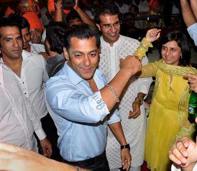 Salman at wedding