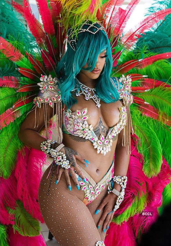 Rihanna's Crop Over costume sets the internet on fire