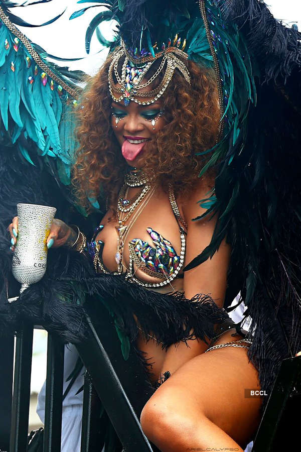 Rihanna's Crop Over costume sets the internet on fire