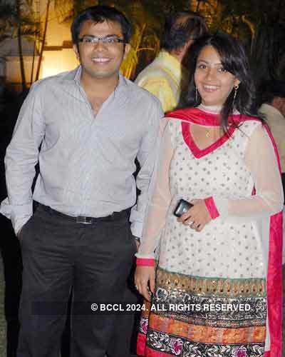 Amruta & Aditya's engagement party 
