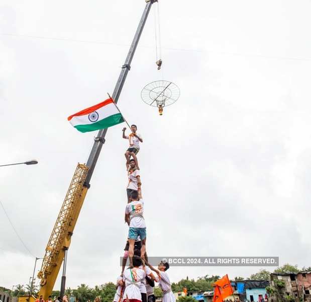 In pics: Dahi Handi celebrations