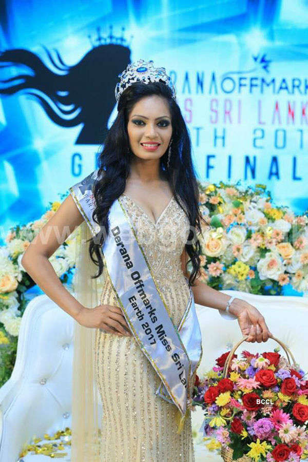 Shyama Dahanayake crowned Miss Sri Lanka Earth 2017