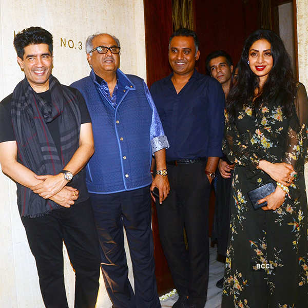 Bollywood celebs attend Sridevi’s birthday party