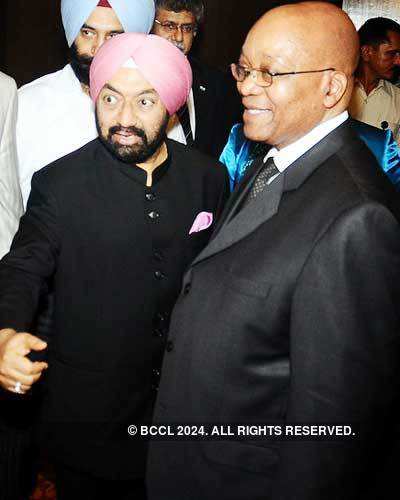 Vikramjit's party for Jacob Zuma