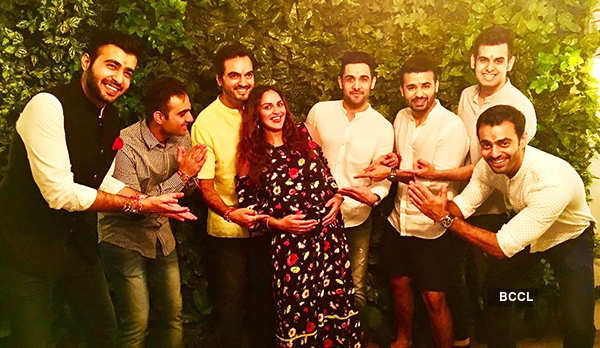 First look: Esha Deol and husband Bharat Takhtani pose with their newborn daughter