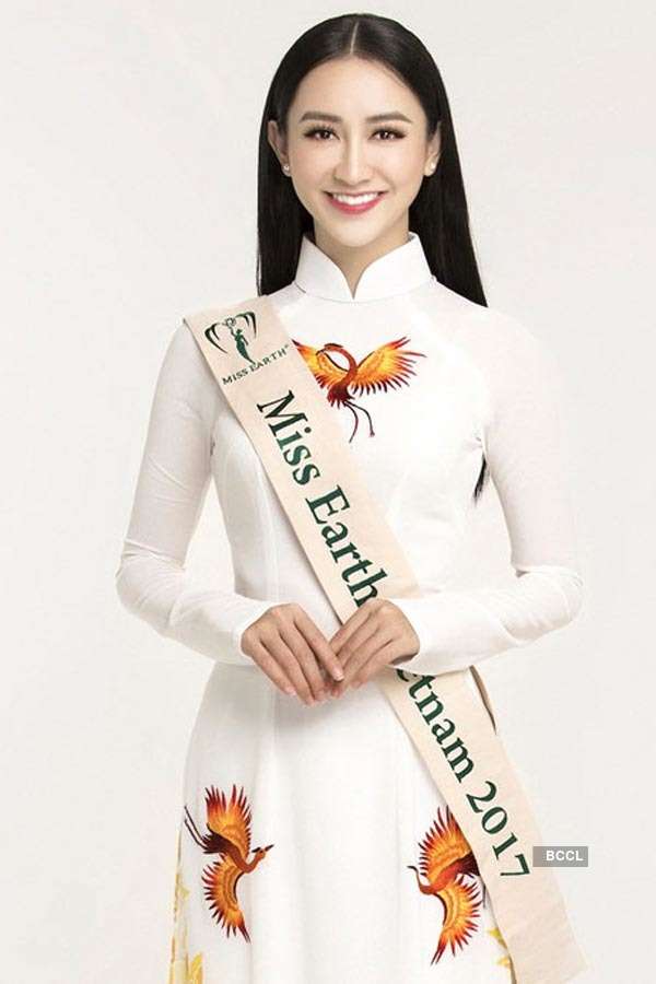 Le Thi Ha Thu crowned Miss Earth Vietnam 2017