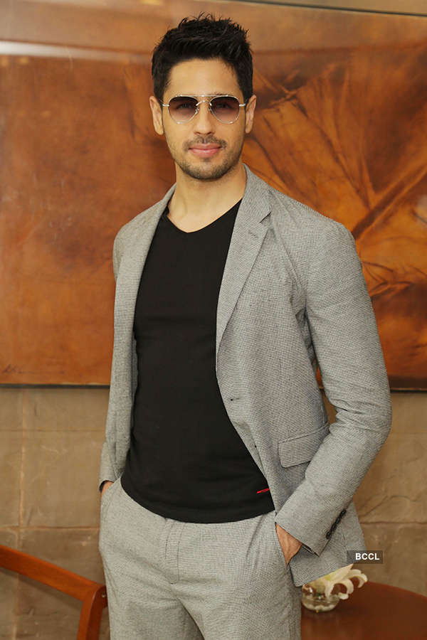 Sidharth Malhotra During The Promotion Of Bollywood Film 'a Gentleman 