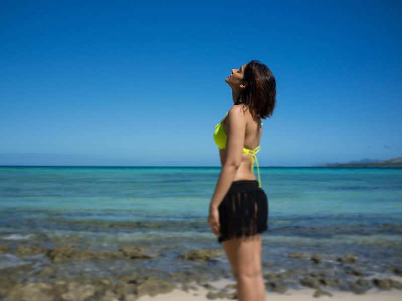 Throwback pic: Ileana D’cruz reminisces her Fiji days sporting a neon bikini