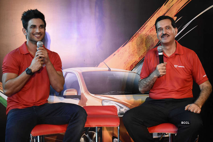Sushant at a product launch