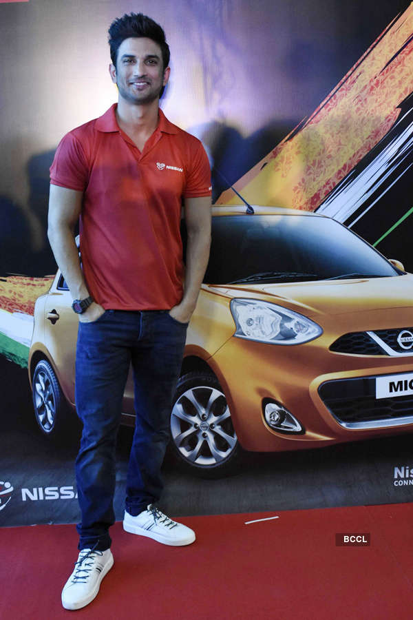 Sushant at a product launch