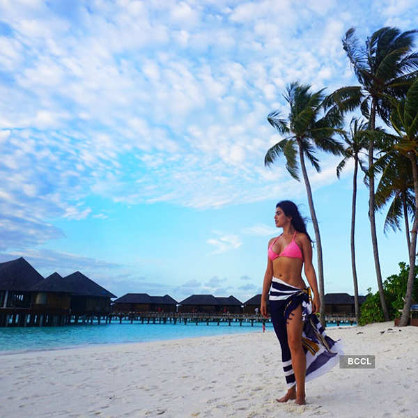 Bikini-clad Shenaz Treasury sets hearts racing with her vacation pictures