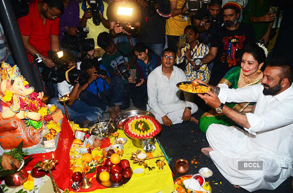 Take a look at how Bollywood and TV stars are celebrating Ganesh Chaturthi