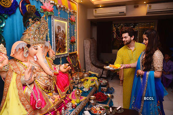 Take a look at how Bollywood and TV stars are celebrating Ganesh Chaturthi