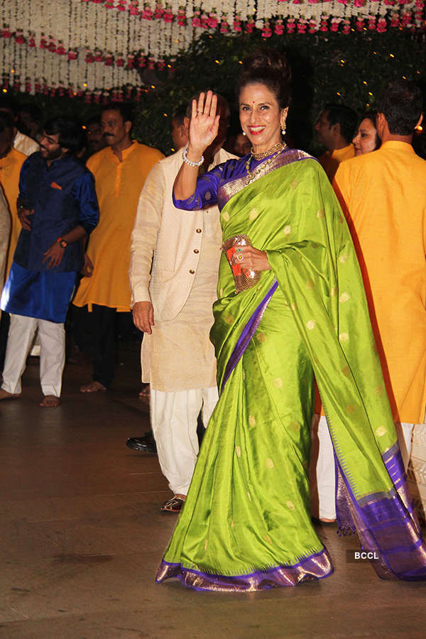 Bollywood celebrities shine at Mukesh Ambani's Ganesh Chaturthi celebrations