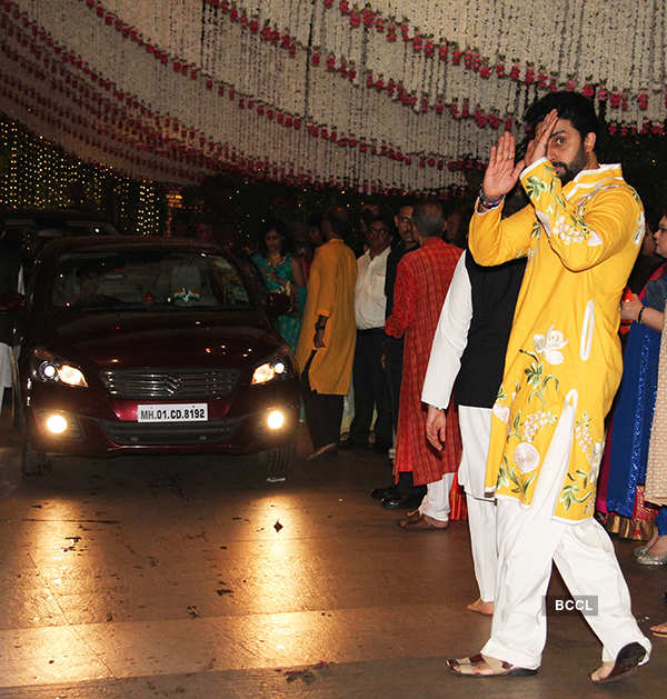 Bollywood celebrities shine at Mukesh Ambani's Ganesh Chaturthi celebrations