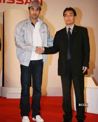 Ranbir at Nissan Micra launch