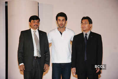Ranbir at Nissan Micra launch