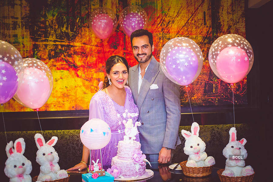 First look: Esha Deol and husband Bharat Takhtani pose with their newborn daughter