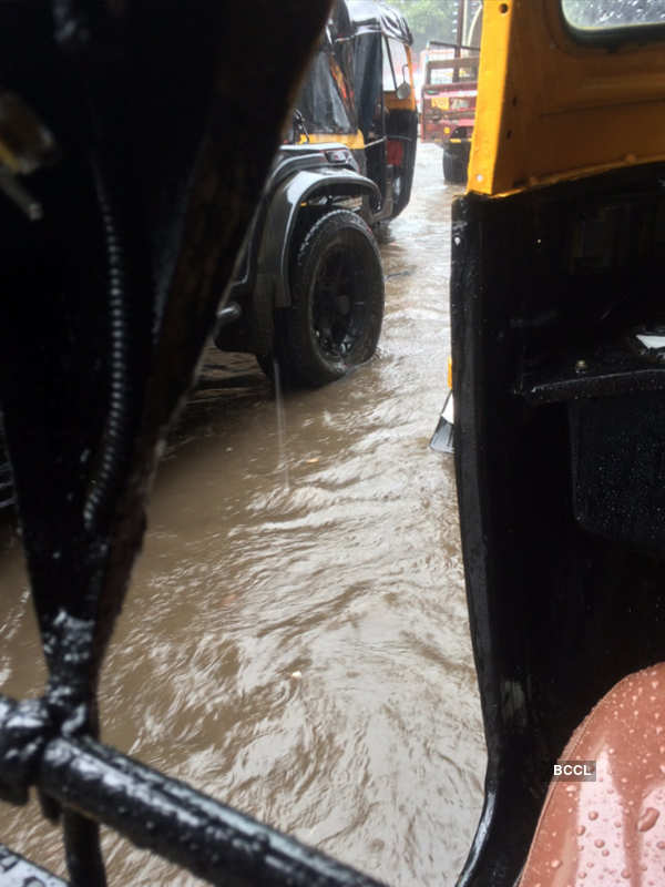 In pics: Heavy rain wreaks havoc in Mumbai