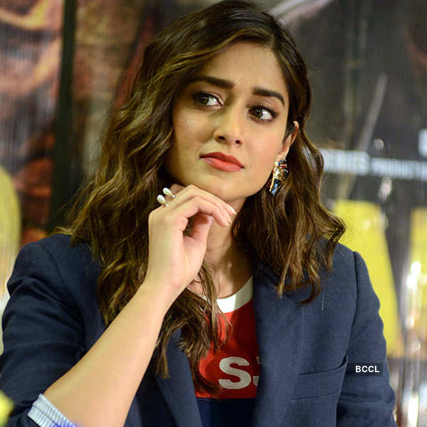 Ileana D Cruz during the press meet of Bollywood film Baadshaho